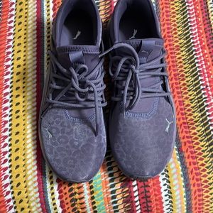 Puma violet leopard soft foam plus